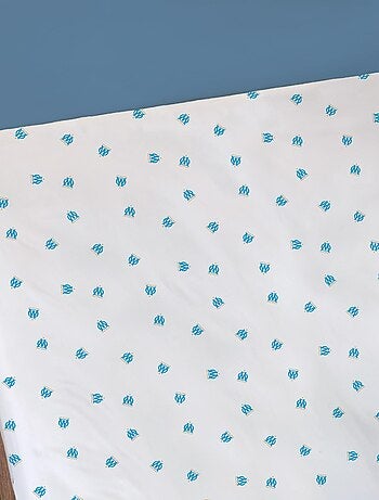 Drap-housse imprimé 100% coton, om voilure