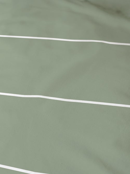 Drap housse imprimé 100% coton, stripes - Kiabi Drap housse imprimé 100% coton, stripes - Kiabi