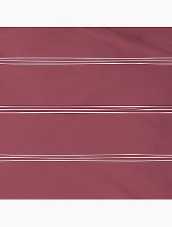 Drap-housse imprimé 100% coton, urban stripes