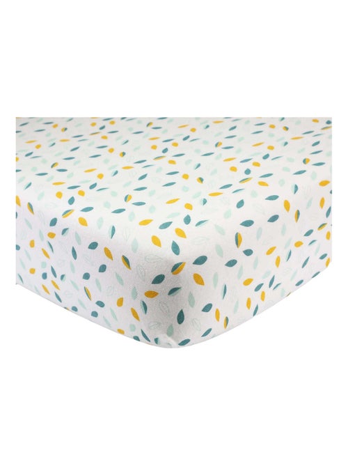 Drap housse lit bébé modèle feuille - Kiabi Drap housse lit bébé modèle feuille - Kiabi