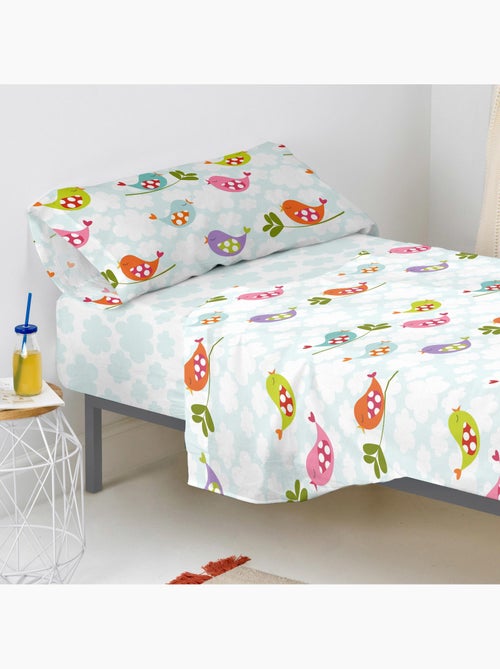 Drap-housse Little birds "Happyfriday" - Kiabi Drap-housse Little birds "Happyfriday" - Kiabi