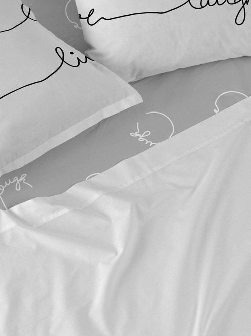 Drap-housse Live "Happyfriday" - Kiabi Drap-housse Live "Happyfriday" - Kiabi