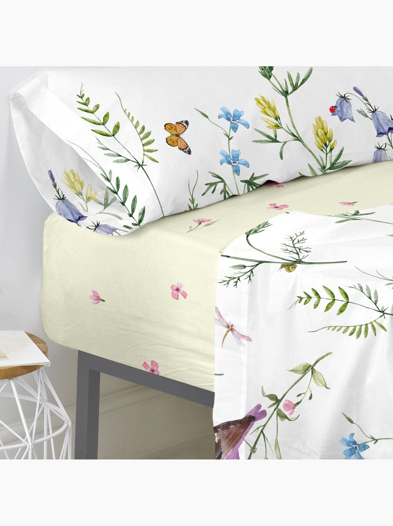 Drap-housse Manarola "Happyfriday" Multicolore - Kiabi