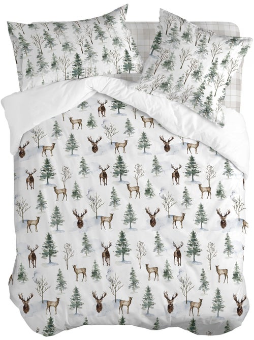 Drap-housse Mystical winter "Happyfriday" - Kiabi Drap-housse Mystical winter "Happyfriday" - Kiabi