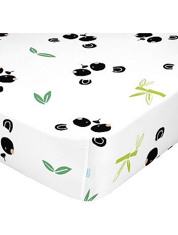 Drap-housse Panda garden "Happyfriday