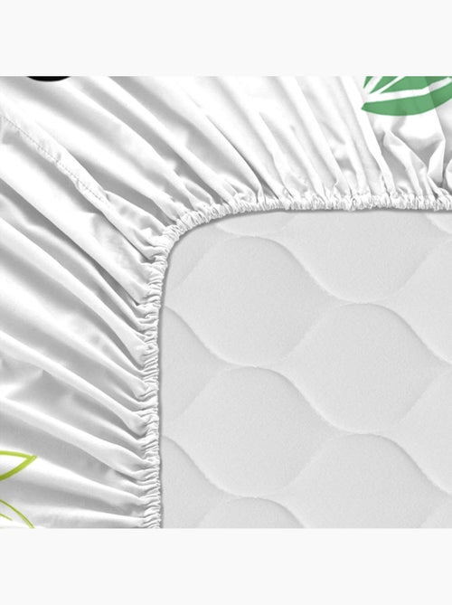 Drap-housse Panda garden Lit Bébé "Happyfriday" - Kiabi Drap-housse Panda garden Lit Bébé "Happyfriday" - Kiabi