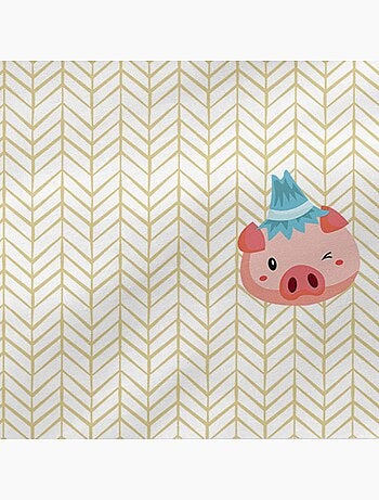 Drap-housse Piggys "Happyfriday