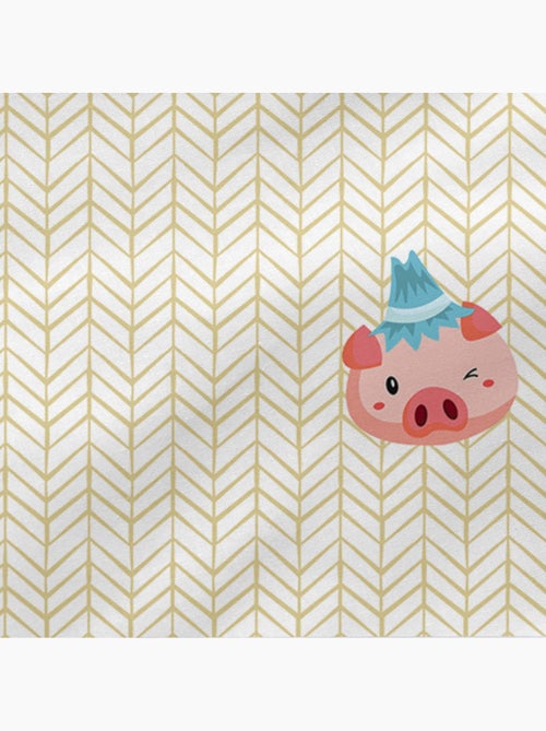 Drap-housse Piggys "Happyfriday" - Kiabi Drap-housse Piggys "Happyfriday" - Kiabi
