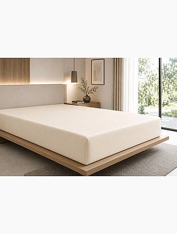 Drap-housse – satin de coton 120 fils/cm² – bonnet 30 cm
