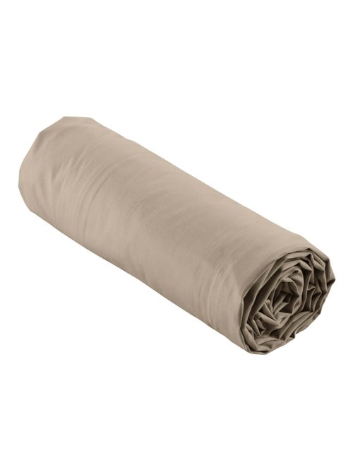 Drap housse uni 100% percale de coton origine - Kiabi