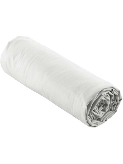 Drap housse uni 100% percale de coton origine - Kiabi