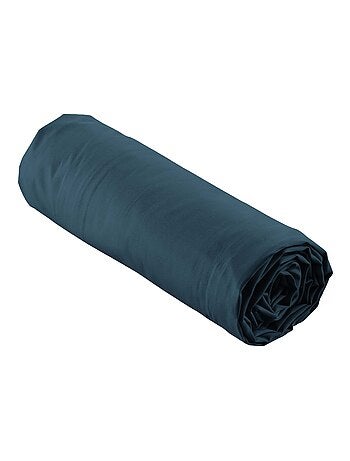 Drap housse uni 100% percale de coton origine