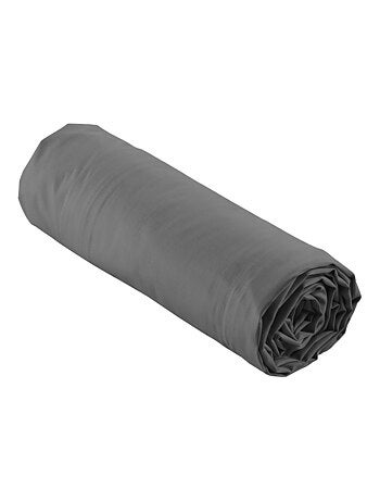 Drap housse uni 100% percale de coton origine