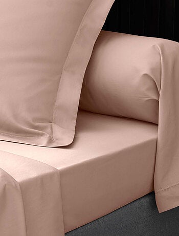 Drap housse uni 100% percale de coton origine