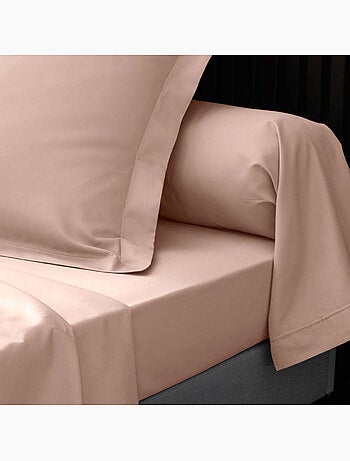 Drap housse uni 100% percale de coton origine