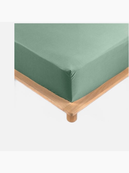 Drap housse uni 100% percale de coton origine - Kiabi