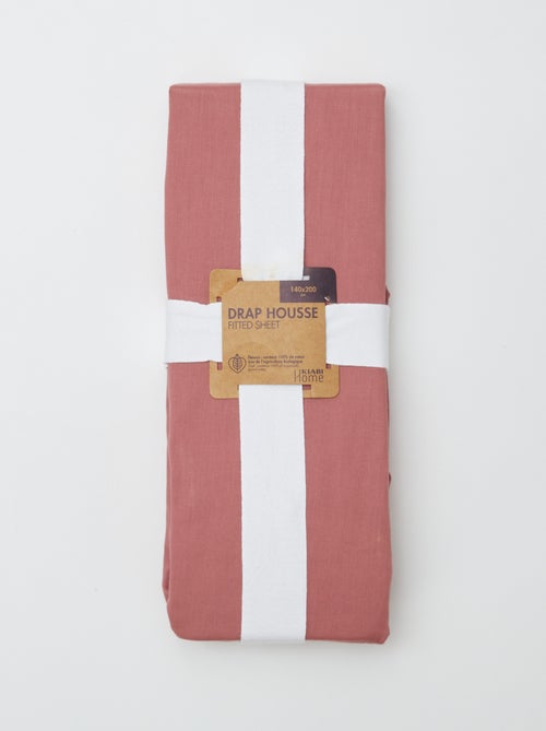 Drap housse uni 140 x 200 cm - Kiabi Drap housse uni 140 x 200 cm - Kiabi