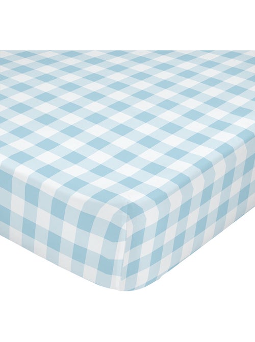 Drap-housse Vichy "Happyfriday" - Kiabi Drap-housse Vichy "Happyfriday" - Kiabi