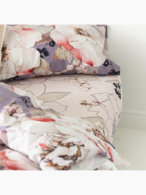 Drap-housse White peonies "Happyfriday" - Kiabi Drap-housse White peonies "Happyfriday" - Kiabi