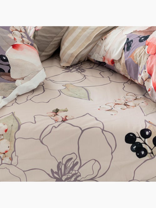 Drap-housse White peonies "Happyfriday" - Kiabi Drap-housse White peonies "Happyfriday" - Kiabi