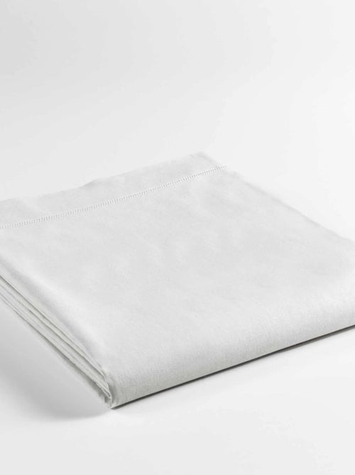 Drap plat coton 57 fils noa promo linge - Kiabi