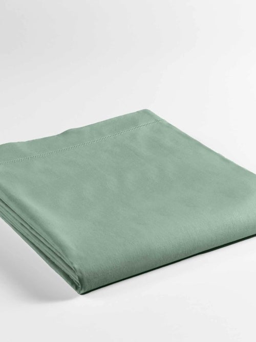 Drap plat coton 57 fils noa promo linge - Kiabi Drap plat coton 57 fils noa promo linge - Kiabi