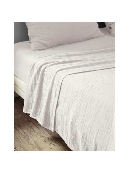 Drap plat – double gaze de coton luxe – gaïa - Kiabi Drap plat – double gaze de coton luxe – gaïa - Kiabi