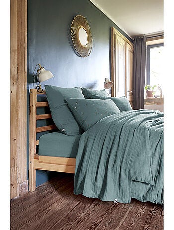 Drap plat – double gaze de coton luxe – gaïa