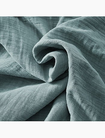 Drap plat – double gaze de coton luxe – gaïa