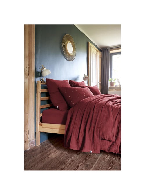 Drap plat – double gaze de coton luxe – gaïa - Kiabi Drap plat – double gaze de coton luxe – gaïa - Kiabi