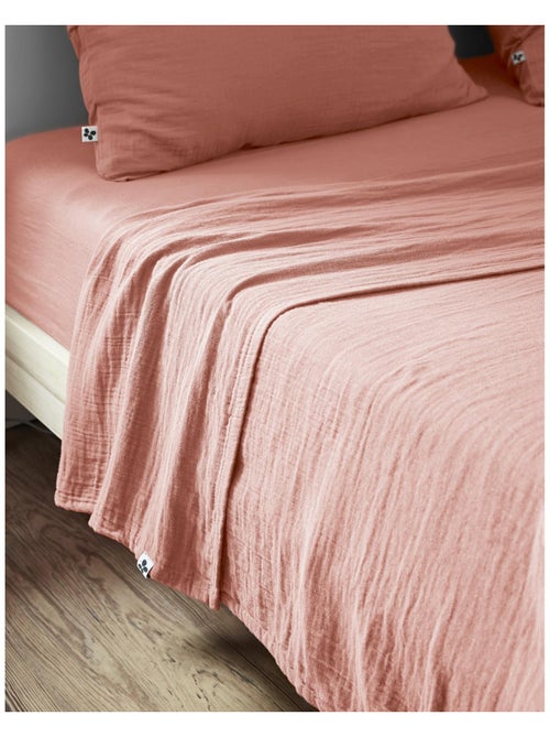 Drap plat – double gaze de coton luxe – gaïa - Kiabi Drap plat – double gaze de coton luxe – gaïa - Kiabi