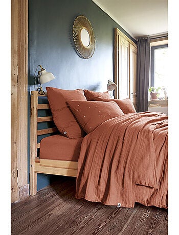 Drap plat – double gaze de coton luxe – gaïa