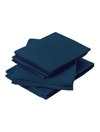 Drap Plat en Coton Lavé