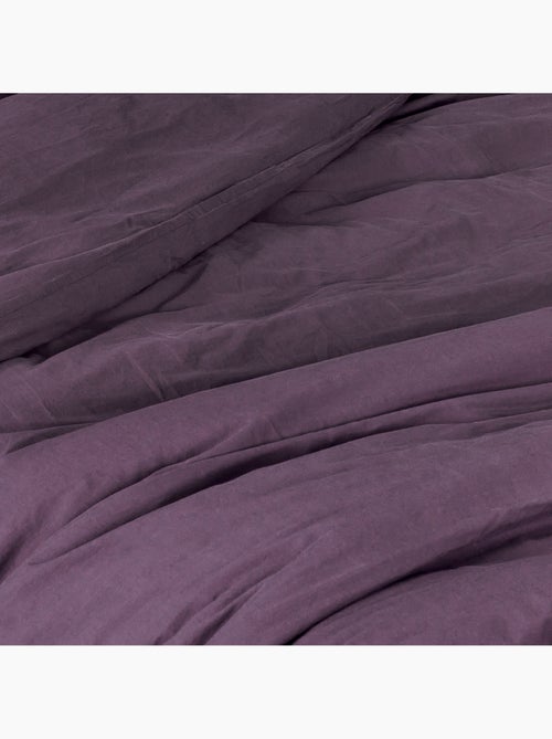 Drap Plat en Coton Lavé - Kiabi Drap Plat en Coton Lavé - Kiabi