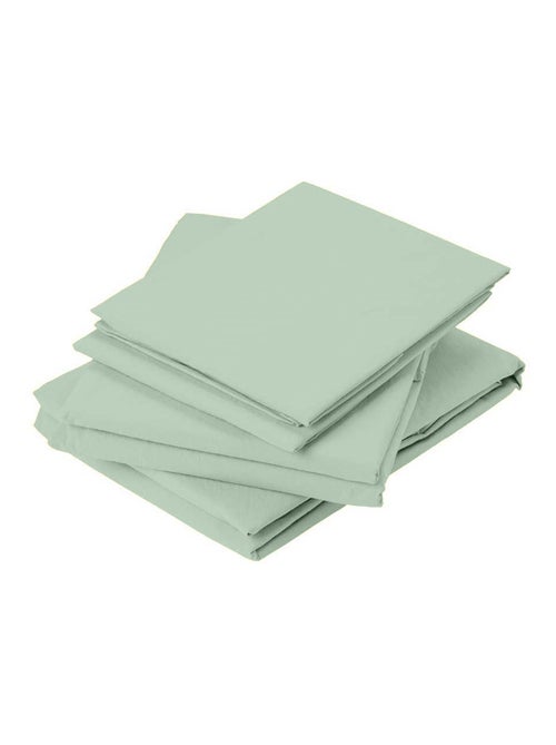 Drap plat en coton lavé - Kiabi Drap plat en coton lavé - Kiabi