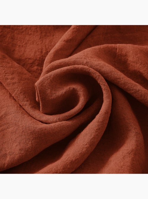 Drap plat – lin lavé français - soline - Kiabi