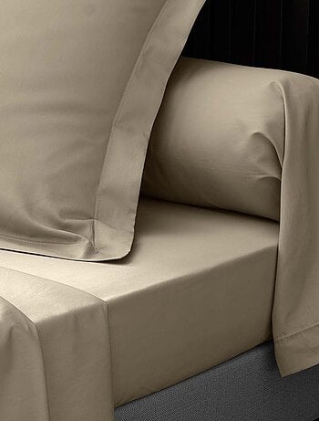 Drap plat percale de coton 78fils lia promo linge