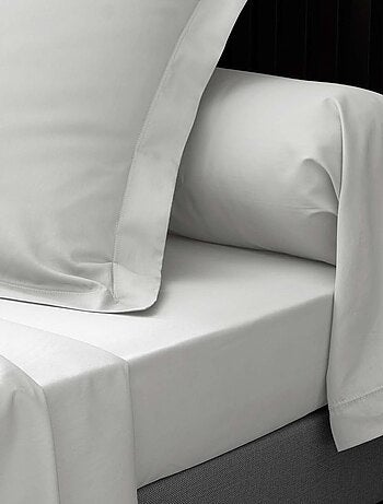 Drap plat percale de coton 78fils lia promo linge