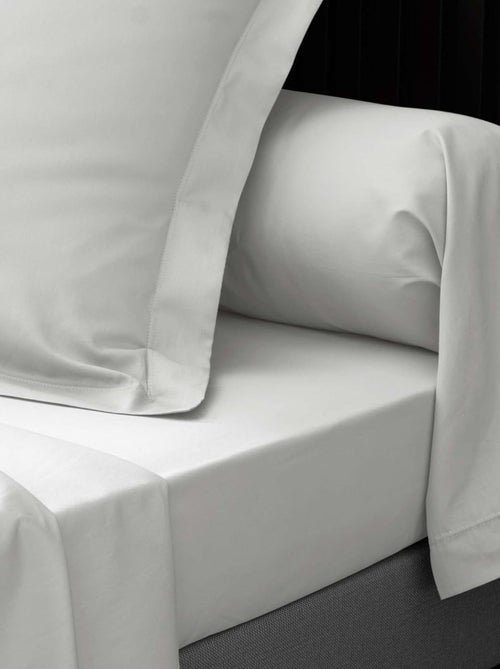 Drap plat percale de coton 78fils lia promo linge - Kiabi Drap plat percale de coton 78fils lia promo linge - Kiabi