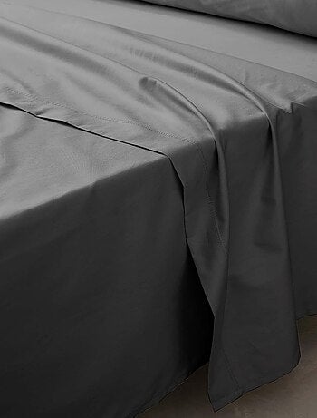 Drap plat percale de coton 78fils lia promo linge