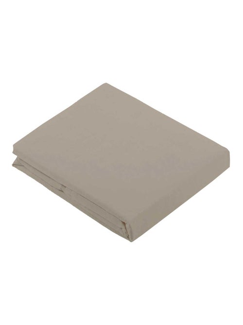 Drap plat uni en 100 % coton - Kiabi
