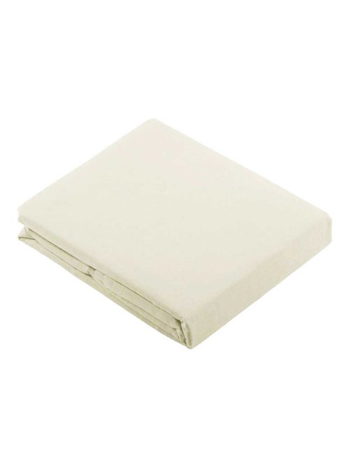 Drap plat uni en 100 % coton - Kiabi
