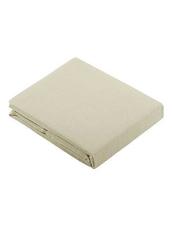 Drap Plat Uni en 100 % Coton