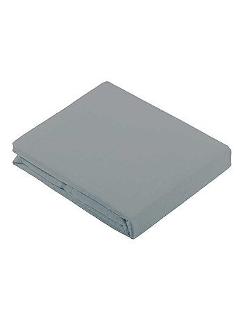 Drap Plat Uni en 100 % Coton