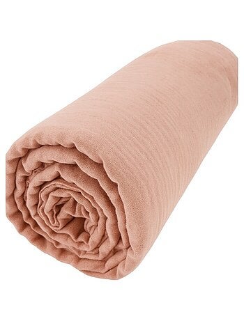 Draps housse gaze de coton alia promo linge