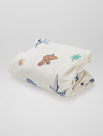 Draps housse 'Jurassic Explorers' - lot de 2