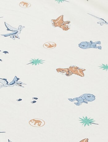 Draps housse 'Jurassic Explorers' - lot de 2