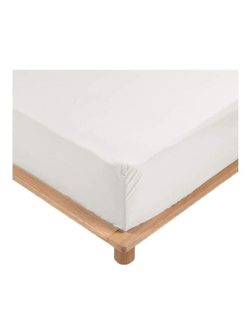 Draps housse percale de coton 78fils lia promo linge - Kiabi Draps housse percale de coton 78fils lia promo linge - Kiabi