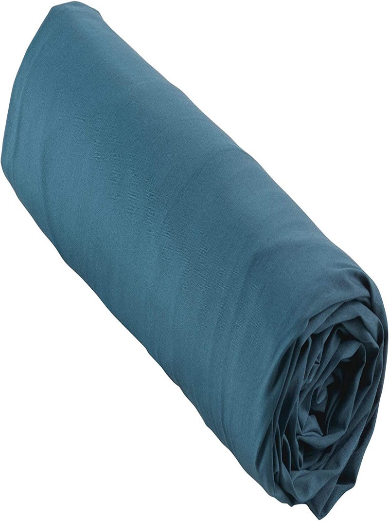 Draps housse percale de coton 78fils lia promo linge Bleu - Kiabi