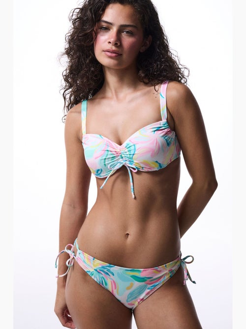 Dream bikinibroekje met bladprint penti - Kiabi Dream bikinibroekje met bladprint penti - Kiabi
